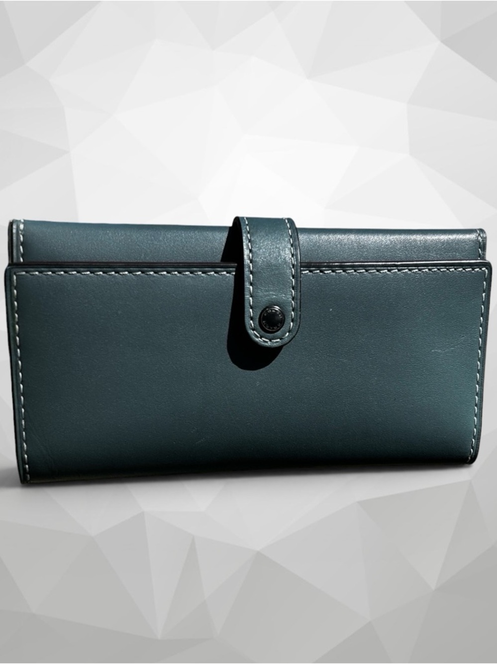 COACH 1941 Glovetanned Leather Slim Trifold Wallet